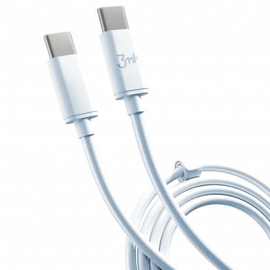 3MK Hyper Kabel USB-C v USB-C 100W 5A 200cm, bel