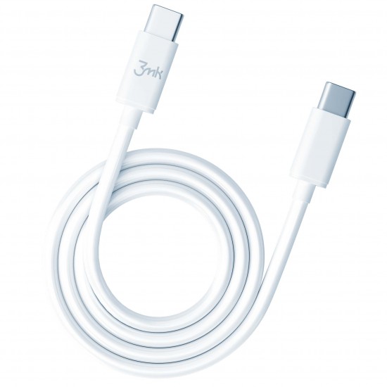 3MK Hyper Kabel USB-C v USB-C 100W 5A 200cm, bel