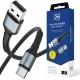 3MK Hyper kabel N-SERIES USB-A v USB-C 1m črn