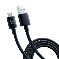 3MK hyper kabel USB-A na mikro - črn 3MK hyper kabel USB-A na mikro - črn