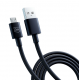 3MK hyper kabel USB-A na mikro - črn