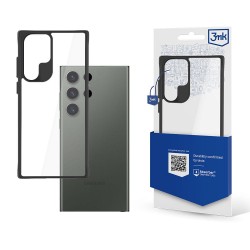 Etui 3MK SATIN ARMOR + za Samsung Galaxy S24 Ultra - črn, prozoren Etui 3MK SATIN ARMOR + za Samsung Galaxy S24 Ultra - črn, prozoren