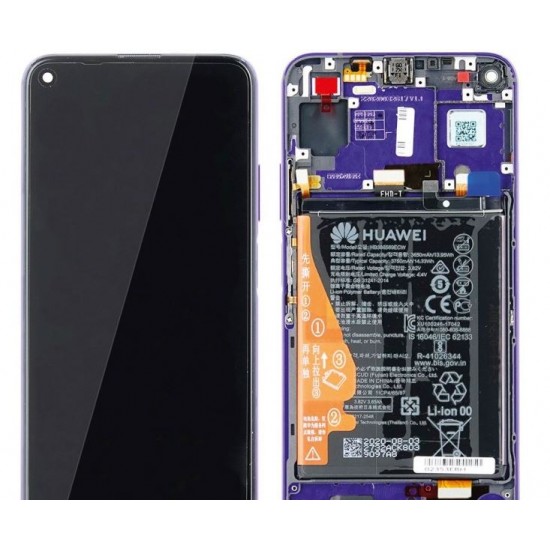 Honor 20 Pro Touch+Lcd+Frame+Baterija - purple