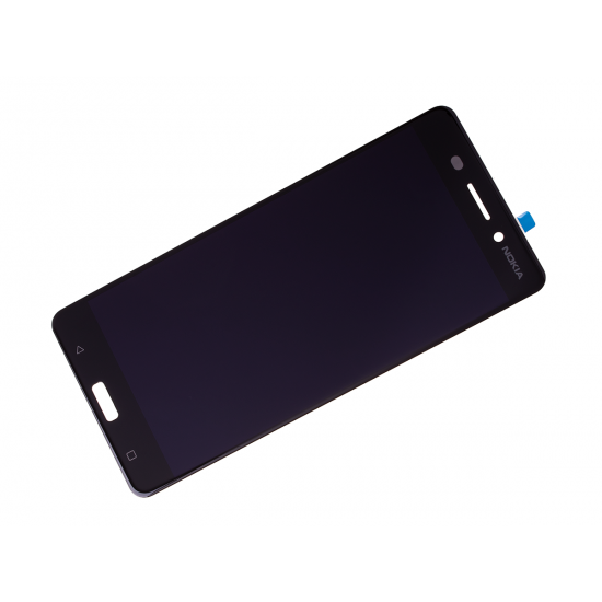 Nokia 6 - LCD zaslon + touch enota, črn 
