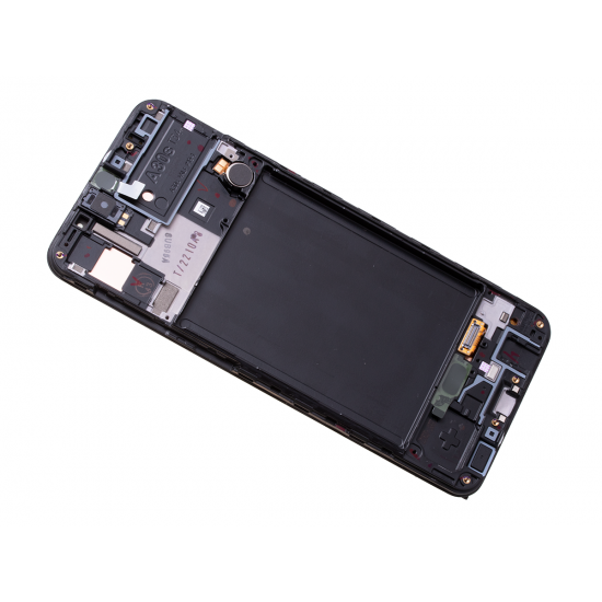 Samsung Galaxy A30s - LCD zaslon + touch enota, črn