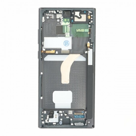 LCD + touch enota za Samsung Galaxy S22 Ultra 5G črn