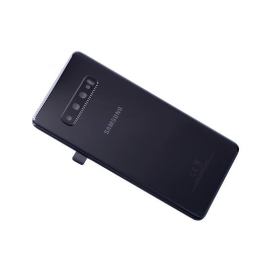 Samsung Galaxy S10 Plus SM-G975 - pokrov baterije, črn
