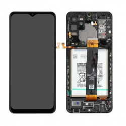 LCD + touch enota za Samsung Galaxy A32 5G črn LCD + touch enota za Samsung Galaxy A32 5G črn