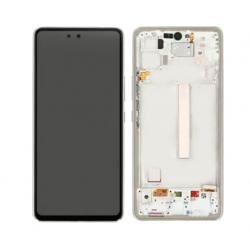 LCD + touch enota za Samsung Galaxy A53 5G bel LCD + touch enota za Samsung Galaxy A53 5G bel