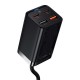 Baseus GaN3 Pro 65W hitri polnilnik z 2 USB-C PD vhodoma in 2 USB vhodoma