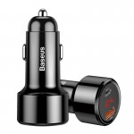 Baseus Magic PPS Hitri Avtomobilski Polnilec 45W z USB QC3.0 in USB-C PD 3.0 Baseus Magic PPS Hitri Avtomobilski Polnilec 45W z USB QC3.0 in USB-C PD 3.0