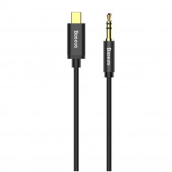 Baseus Yiven M01 avdio kabel USB-C 1,2m - črn