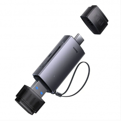 BASEUS čitalec kartic Lite USB-A/USB-C na SD/TF