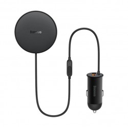 Baseus CW01 avto magnetni nosilec s polnilcem (15W MagSafe + USB-C 25W)