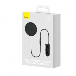 Baseus CW01 avto magnetni nosilec s polnilcem (15W MagSafe + USB-C 25W)