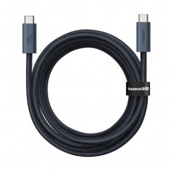 Baseus Flash 2 USB4 Kabel USB-C na USB-C 240W, 1,8m - črn