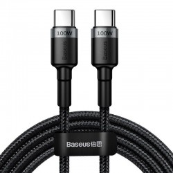 Baseus Cafule USB-C na USB-C, 100W, 2m (črn) Baseus Cafule USB-C na USB-C, 100W, 2m (črn)