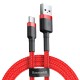 Baseus kabel USB v USB-C 2m rdeč 2A