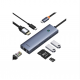 Baseus USB-C priklopna postaja 7v1 (HDMI 4K, USB 3.0, RJ45, SD)