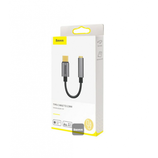 Baseus USB-C moški na 3,5 mm ženski avdio adapter