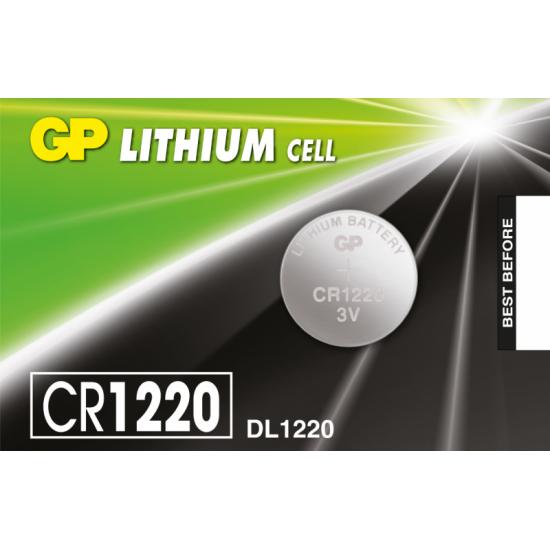 Gumb baterija GP CR1220 (1kos)