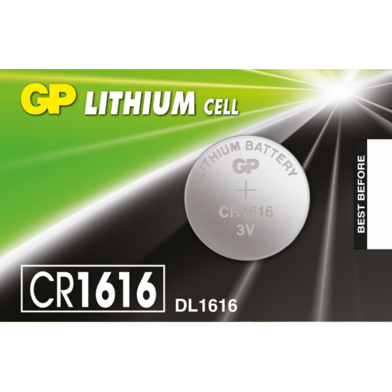 Gumb baterija GP CR1616 (1kos)