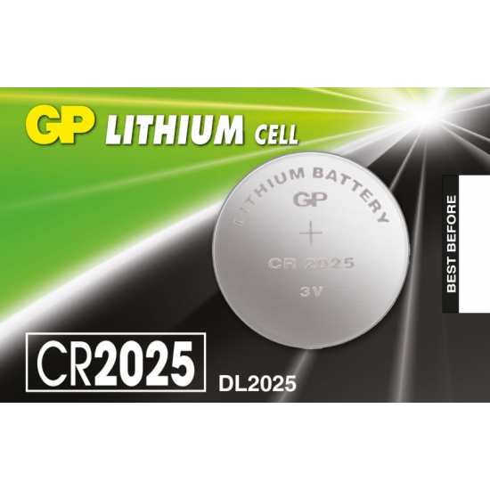 Gumb baterija GP CR2025 (1kos)