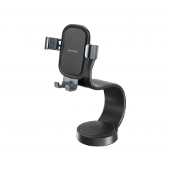4smarts avtomobilski nosilec za telefon Flex - vrtljiv, črno-siv