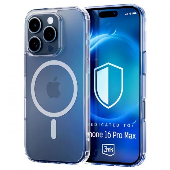 Apple iPhone 16 Pro Max - 3v1 zaščitni komplet (ovitek, folija, zaščita kamere)