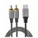 4smarts audio kabel USB-C - 1m