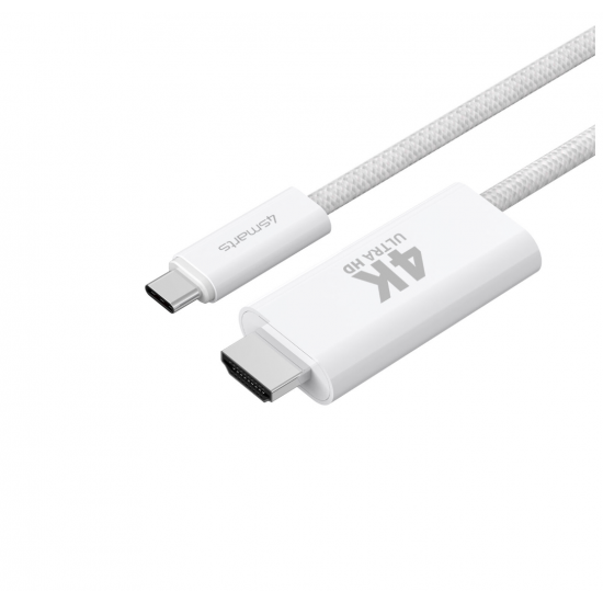 4smarts USB-C / HDMI kabel z Power Delivery 100 W – 2 m, bel