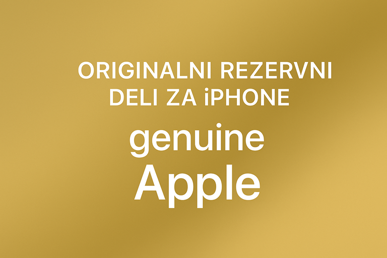 Genuine Apple originalni deli za iPhone 12–17 | GSM Servis Genuine Apple originalni deli za iPhone 12–17 | GSM Servis