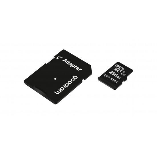 Spominska kartica Goodram Micro SD 256GB Class 10 UHS-I + adapter SD