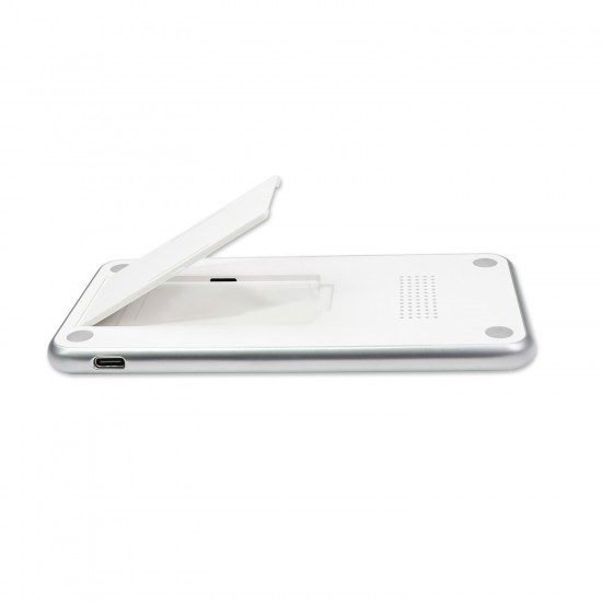 4smarts induktiven hitri polnilec VoltBeam Pro 10W - srebrno bel 4smarts induktiven hitri polnilec VoltBeam Pro 10W - srebrno bel