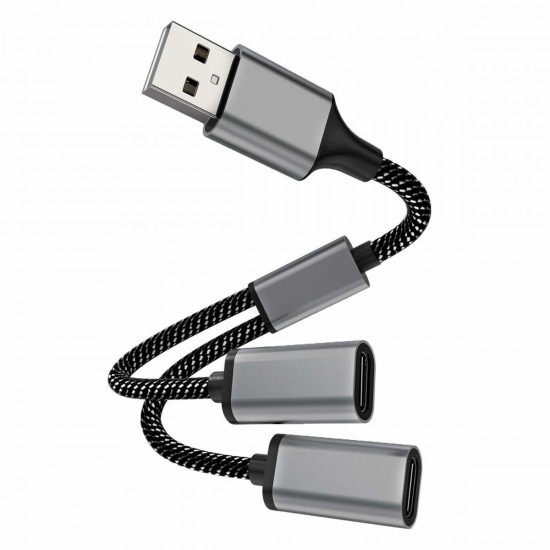 4smarts USB-A v 2x USB-C razdelilec