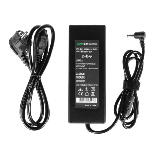 Polnilec za prenosnik AD22 / 19V 6.3A / 5.5x2.5mm HP/ASUS/TOSHIBA Polnilec za prenosnik AD22 / 19V 6.3A / 5.5x2.5mm HP/ASUS/TOSHIBA