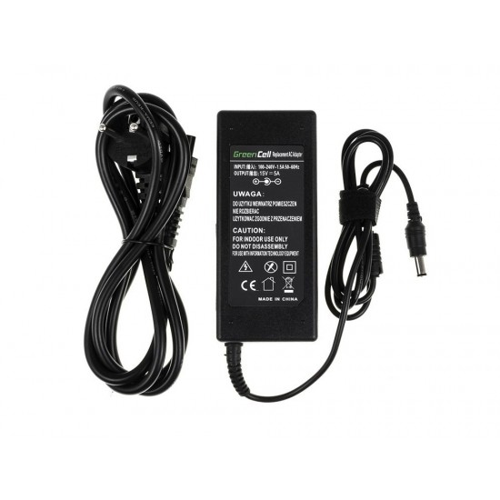 Polnilec za prenosnik AD29 / PA09 / 15V 5A / 6.3x3.00mm TOSHIBA/ACER/ASUS Polnilec za prenosnik AD29 / PA09 / 15V 5A / 6.3x3.00mm TOSHIBA/ACER/ASUS