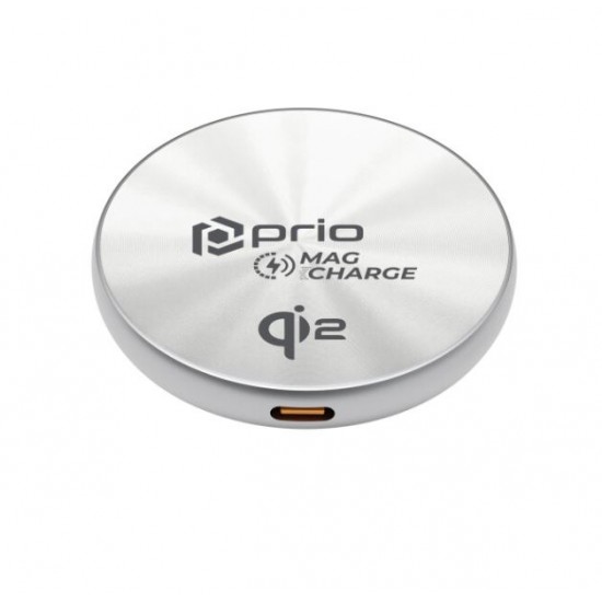 Prio brezžični polnilec Qi2 Mag 15W