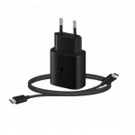 Hišni hitri polnilec Samsung EP-T1510 15W USB-C + kabel USB-C v USB-C črn 