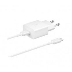 Hišni hitri polnilec Samsung EP-T1510 15W USB-C + kabel USB-C v USB-C bel Hišni hitri polnilec Samsung EP-T1510 15W USB-C + kabel USB-C v USB-C bel