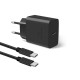 Hišni hitri polnilec Samsung EP-T4511 45W USB-C + kabel USB-C v USB-C črn 