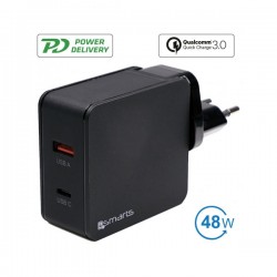 4smarts polnilec VoltPlug QC/PD 48W - primerno za prenosnike z USB-C polnjenjem 4smarts polnilec VoltPlug QC/PD 48W - primerno za prenosnike z USB-C polnjenjem