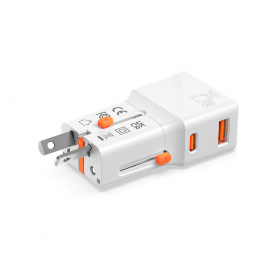 4smarts Nomad Pocket svetovni potovalni adapter 25 W