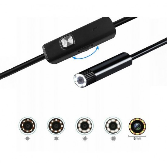 OTG endoskopska kamera - 1920×1080p (USB/MicroUSB/USB-C, 8 mm)