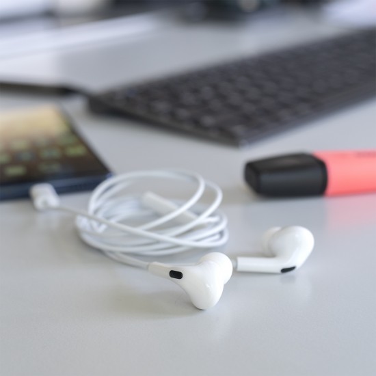 4smarts aktivne Stereo USB-C slušalke D/A pretvornik - bele