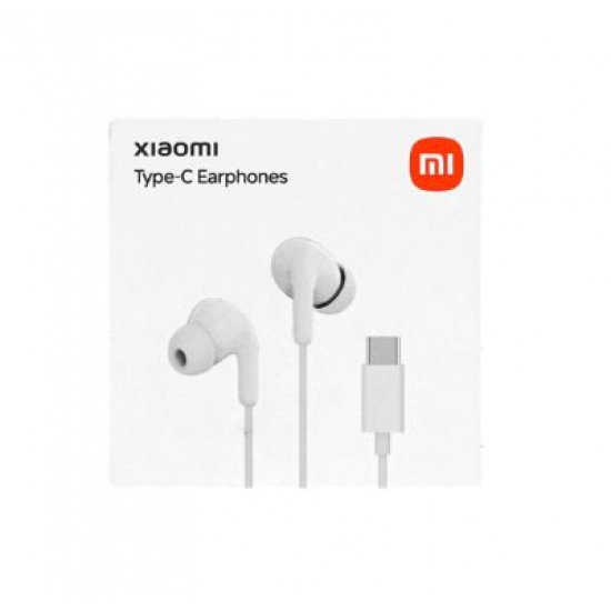 Xiaomi žične slušalke USB-C - bele