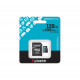 Spominska kartica Kingston microSD 128 GB + SD adapter