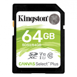 Spominska kartica Kingston Canvas Select Plus 64 GB microSDXC Spominska kartica Kingston Canvas Select Plus 64 GB microSDXC