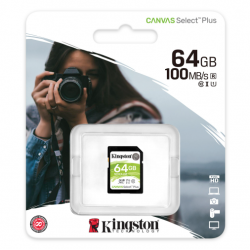 Spominska kartica Kingston Canvas Select Plus 64 GB microSDXC Spominska kartica Kingston Canvas Select Plus 64 GB microSDXC