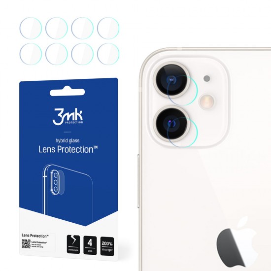 Zaščitno steklo 3MK za leče kamere za Apple iPhone 12